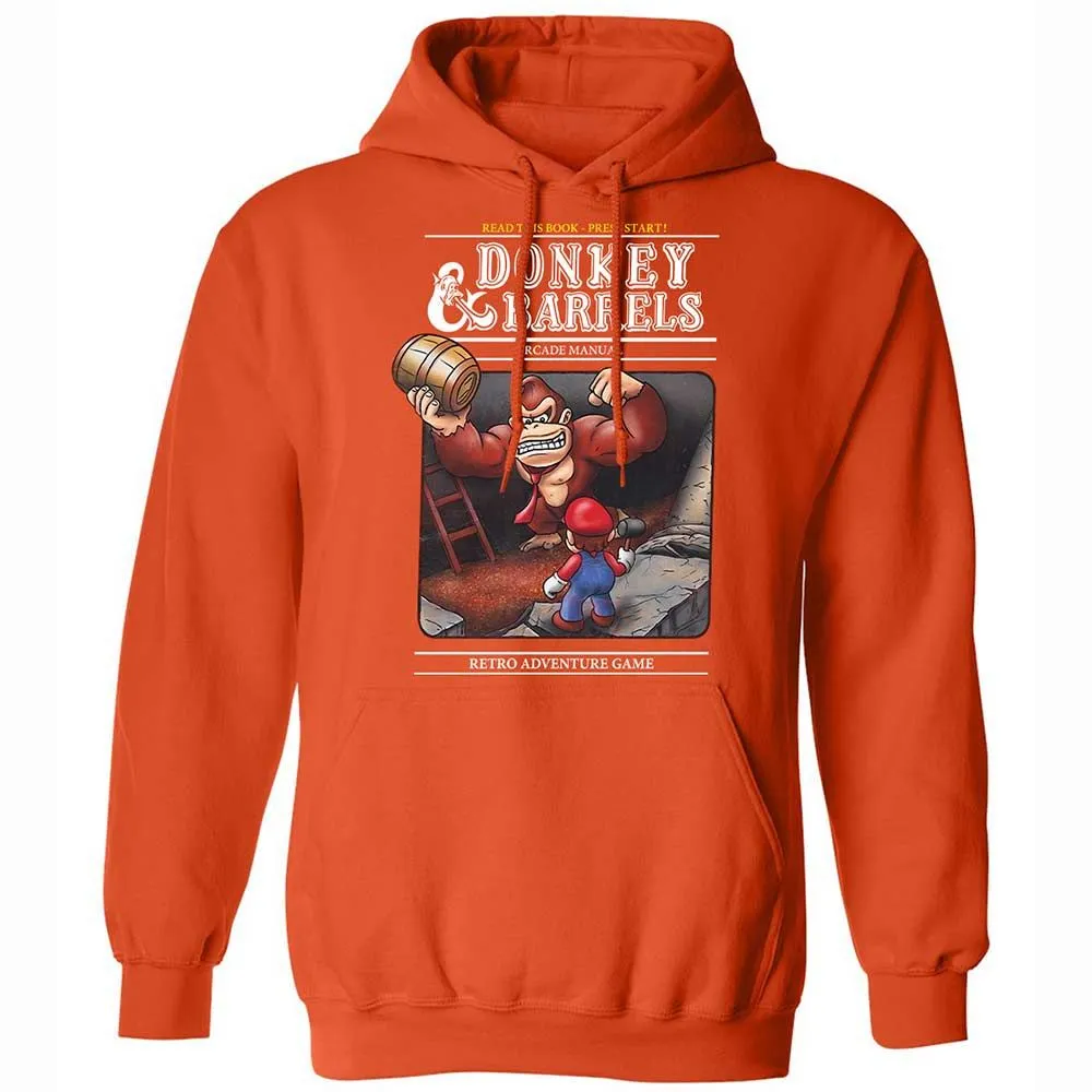 Classic Unisex Hoodie - LTCHY64T - Orange - 13