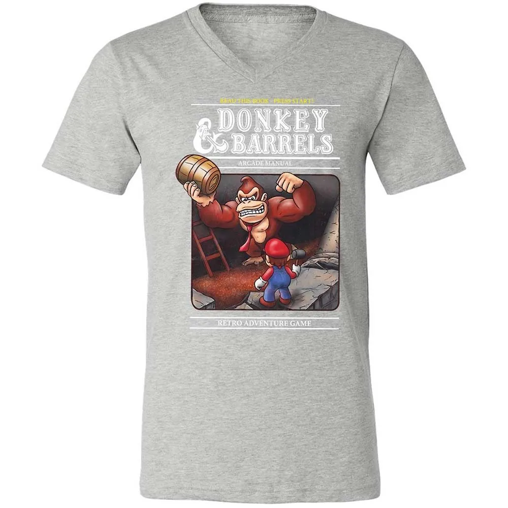 Unisex V-Neck T-Shirt - BPNR5HBT - Athletic Heather - 15