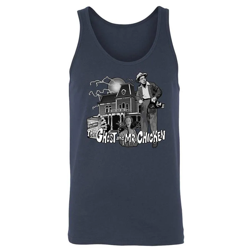 Unisex Jersey Tank - W9RL4L5Y - Navy - 2