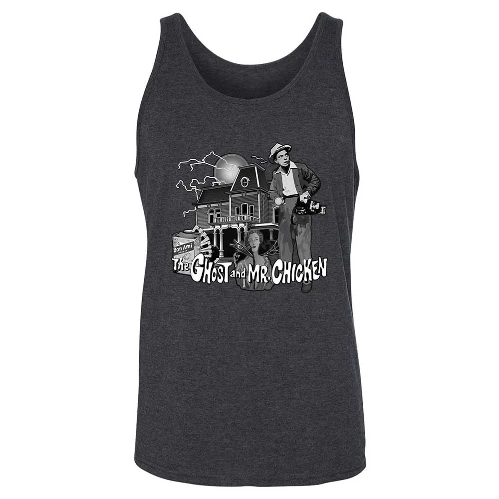 Unisex Jersey Tank - W9RL4L5Y - Dark Grey Heather - 5
