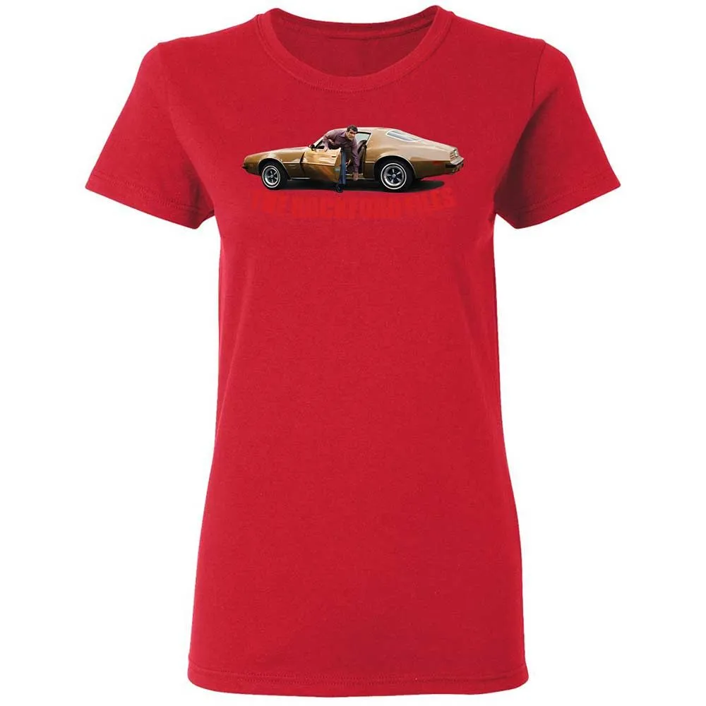 Women's T-Shirt - 99W2DUYZ - Red - 9