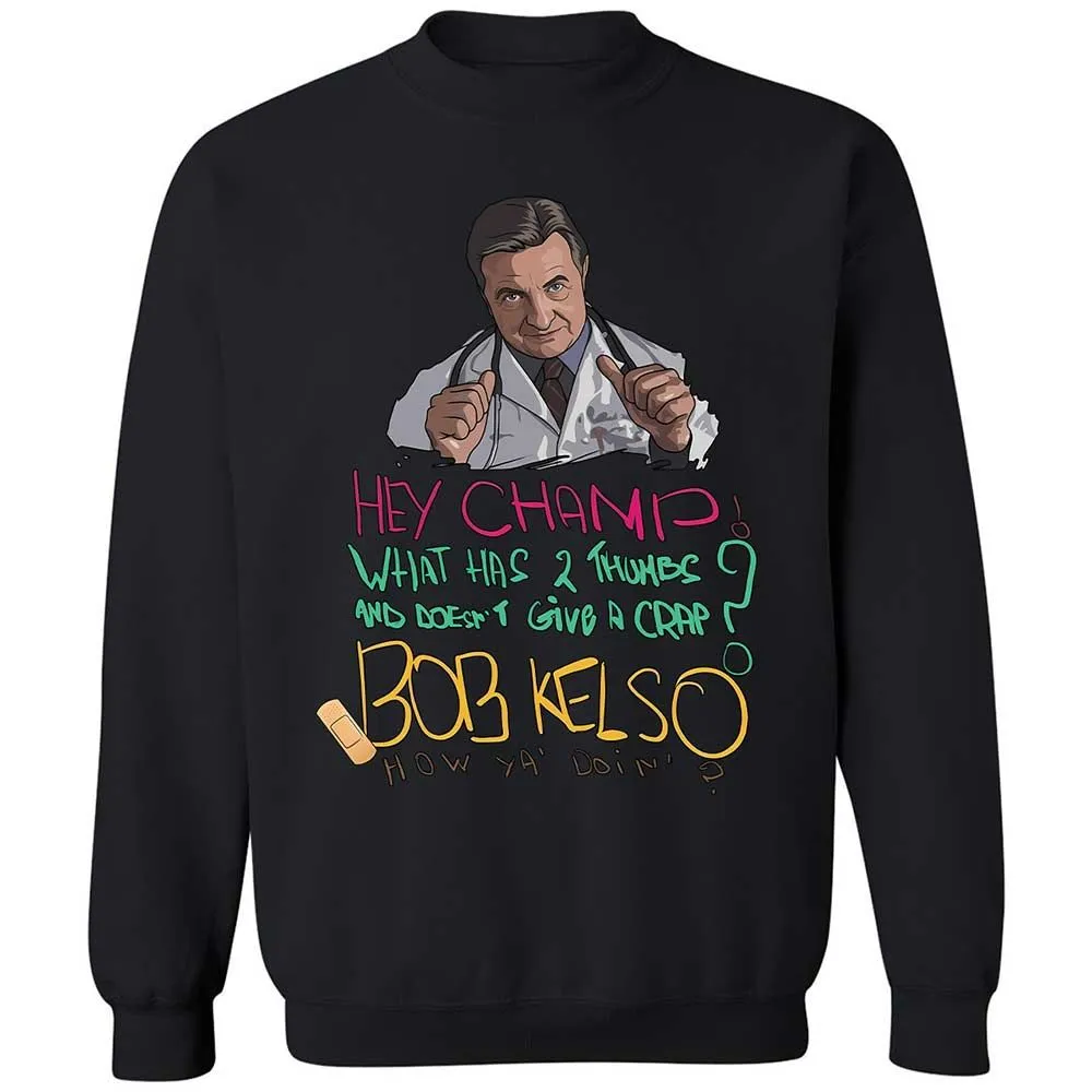Classic Unisex Sweatshirt - QDW5MKJJ - Black - 14