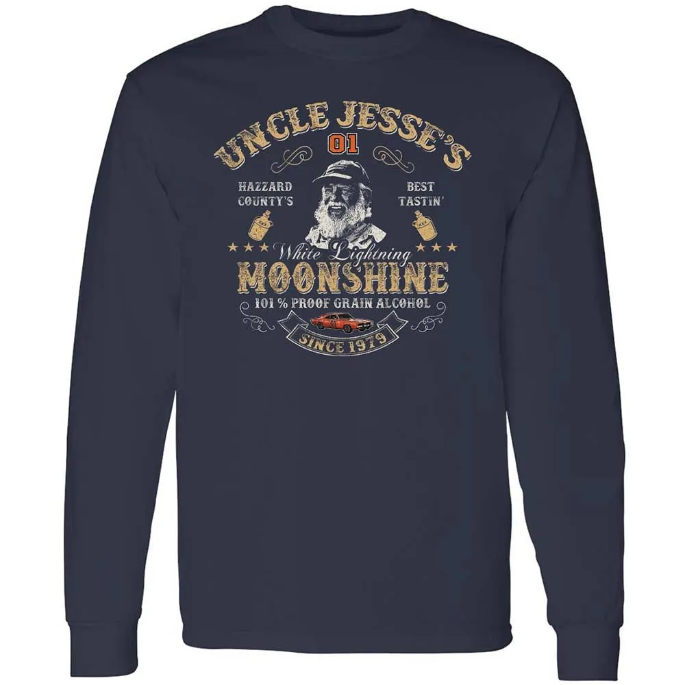 Long Sleeve T-Shirt - XDJEU14Z - Navy - 2