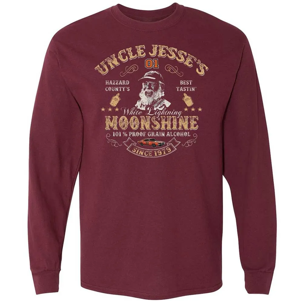 Long Sleeve T-Shirt - XDJEU14Z - Maroon - 6