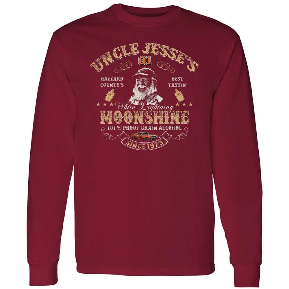 Long Sleeve T-Shirt - XDJEU14Z - Cardinal Red - 7