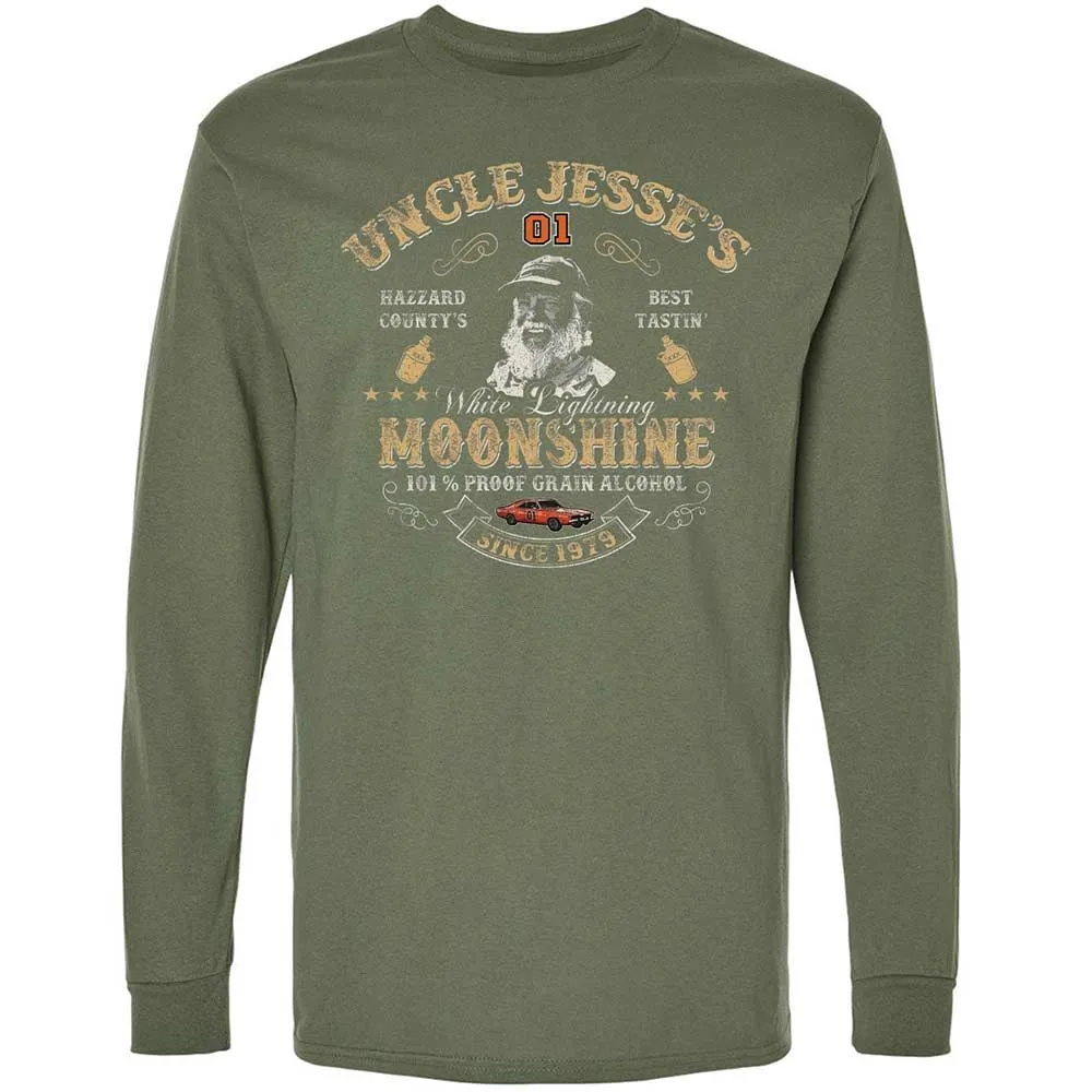 Long Sleeve T-Shirt - XDJEU14Z - Military Green - 9