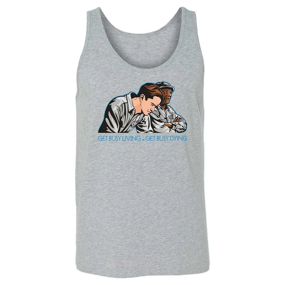 Get Busy Living - Athletic Heather - 2