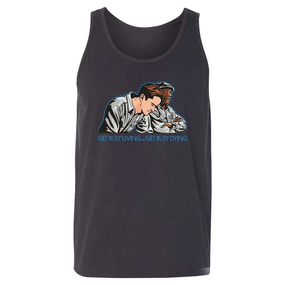 Get Busy Living - Dark Grey - 9