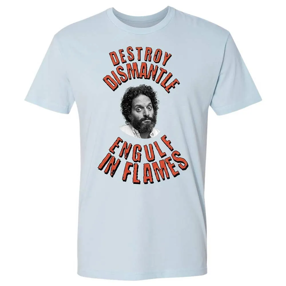 Destroy, Dismantle, Engulf in Flames - Light Blue - 4
