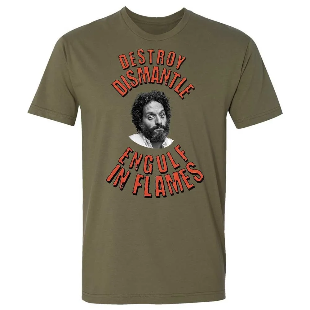 Destroy, Dismantle, Engulf in Flames - Military Green - 12