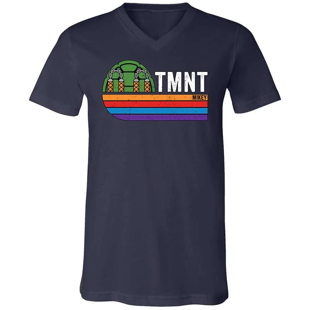 Unisex V-Neck T-Shirt - D3WBKVT1 - Navy - 2