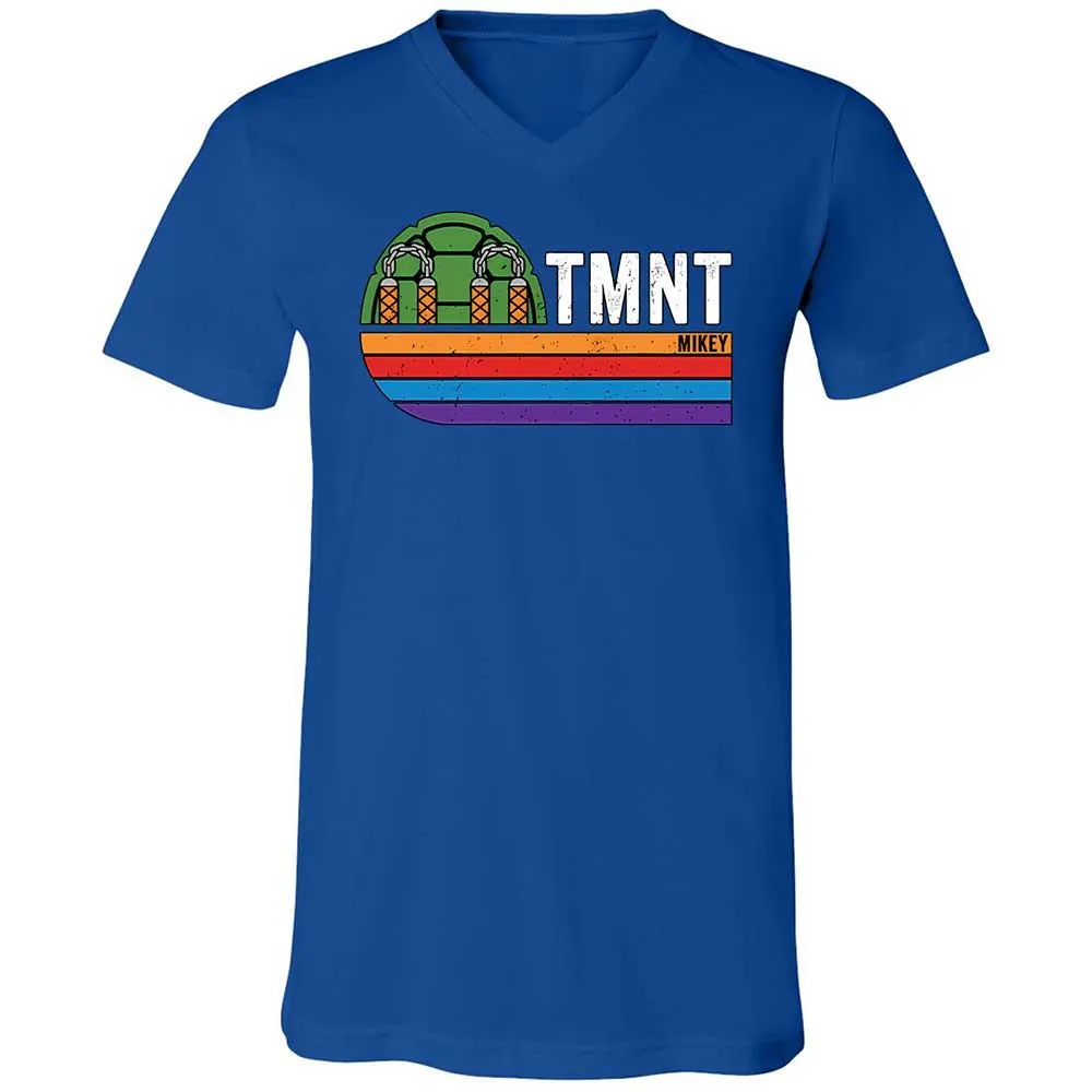 Unisex V-Neck T-Shirt - D3WBKVT1 - True Royal - 4