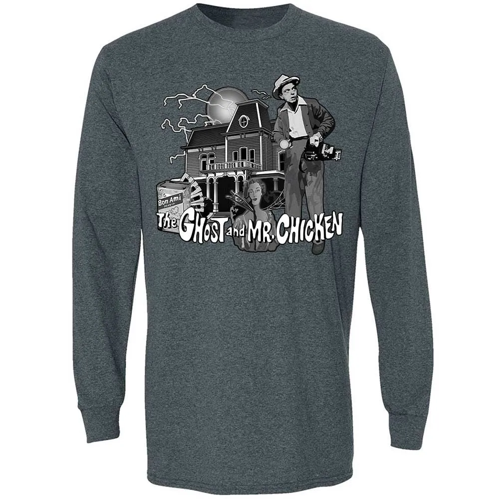 Long Sleeve T-Shirt - WJQ1MJ4L - Dark Heather - 5