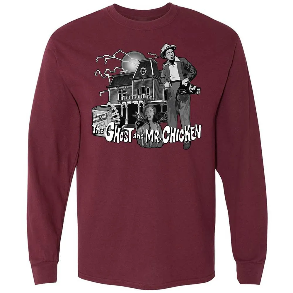 Long Sleeve T-Shirt - WJQ1MJ4L - Maroon - 6