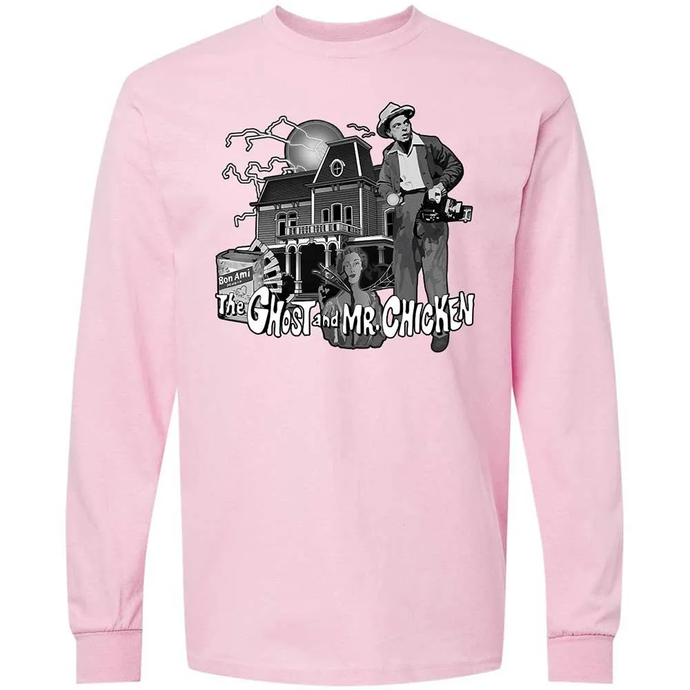 Long Sleeve T-Shirt - WJQ1MJ4L - Light Pink - 16