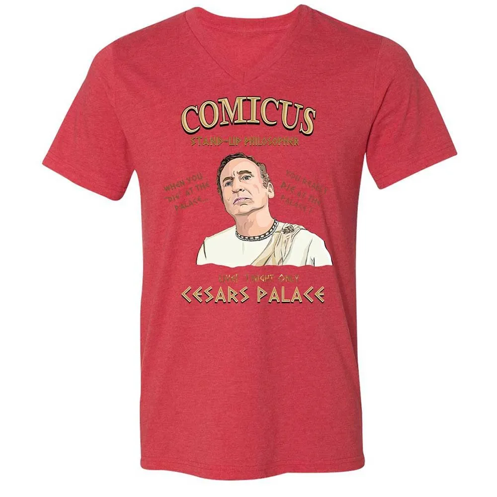 Comicus- Stand-up Philosopher - Heather Red - 6