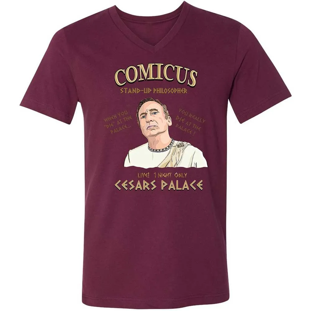 Comicus- Stand-up Philosopher - Maroon - 14