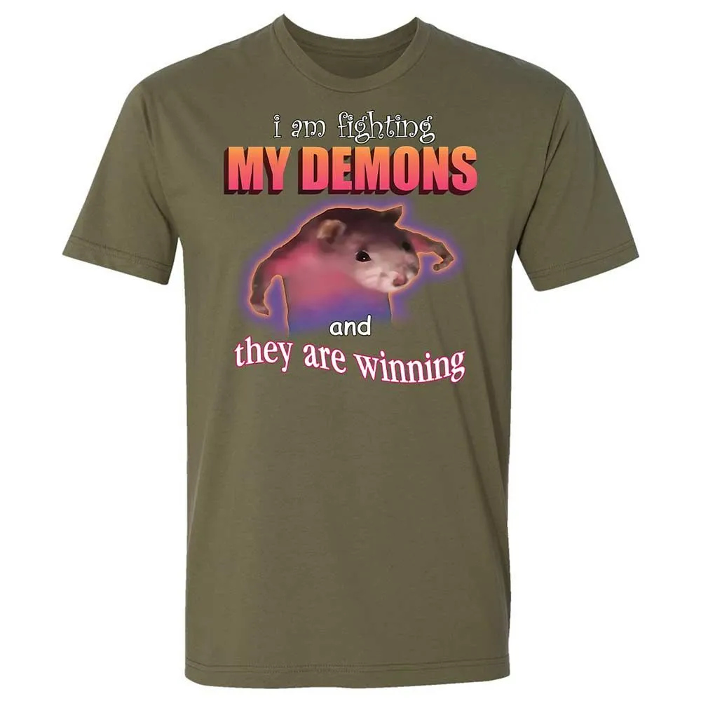 I'm fighting my demons - Military Green - 12