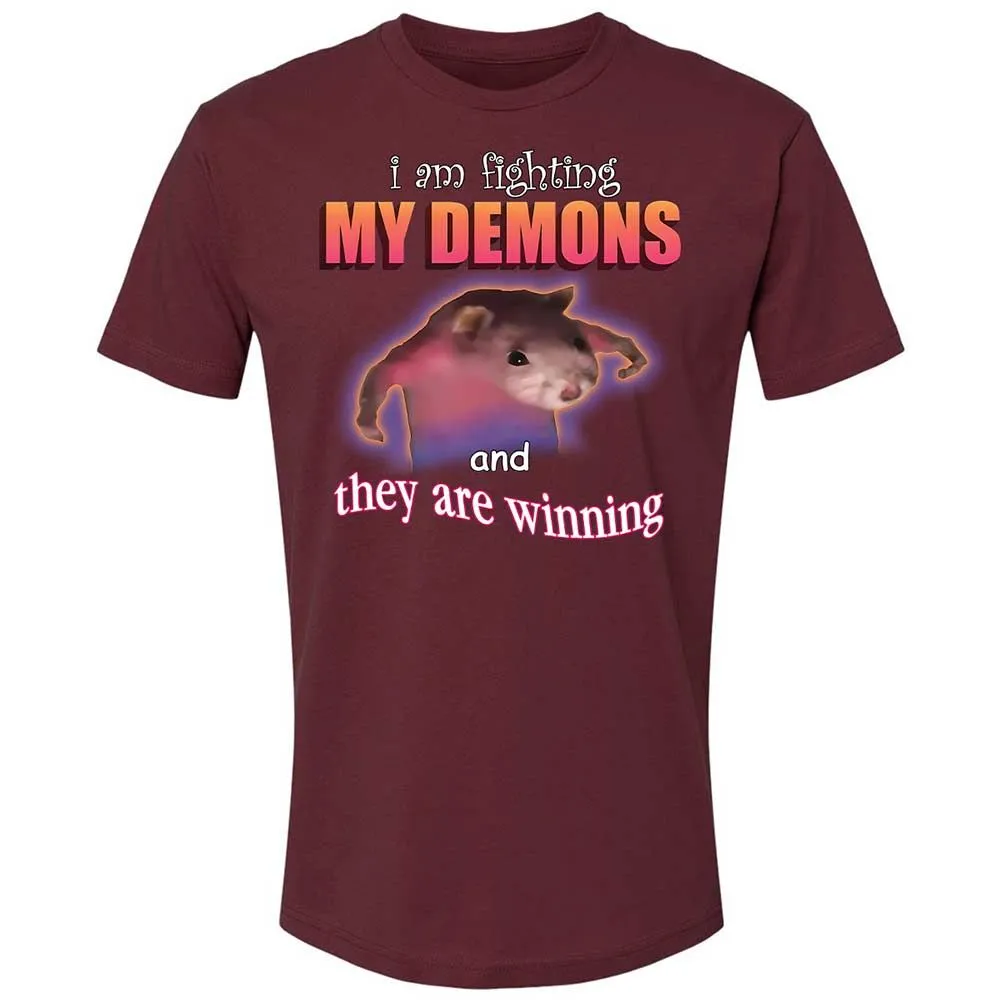 I'm fighting my demons - Maroon - 19