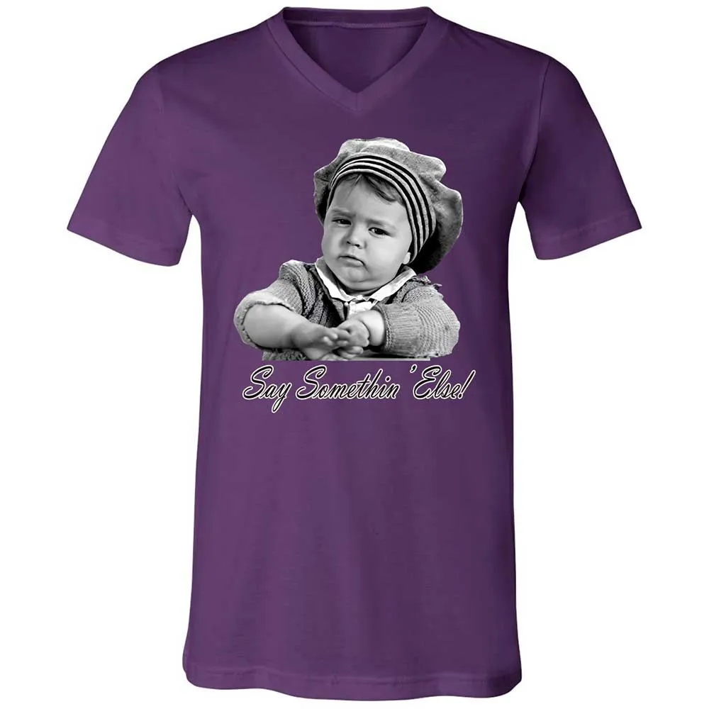 Unisex V-Neck T-Shirt - JNEKELRB - Team Purple - 10