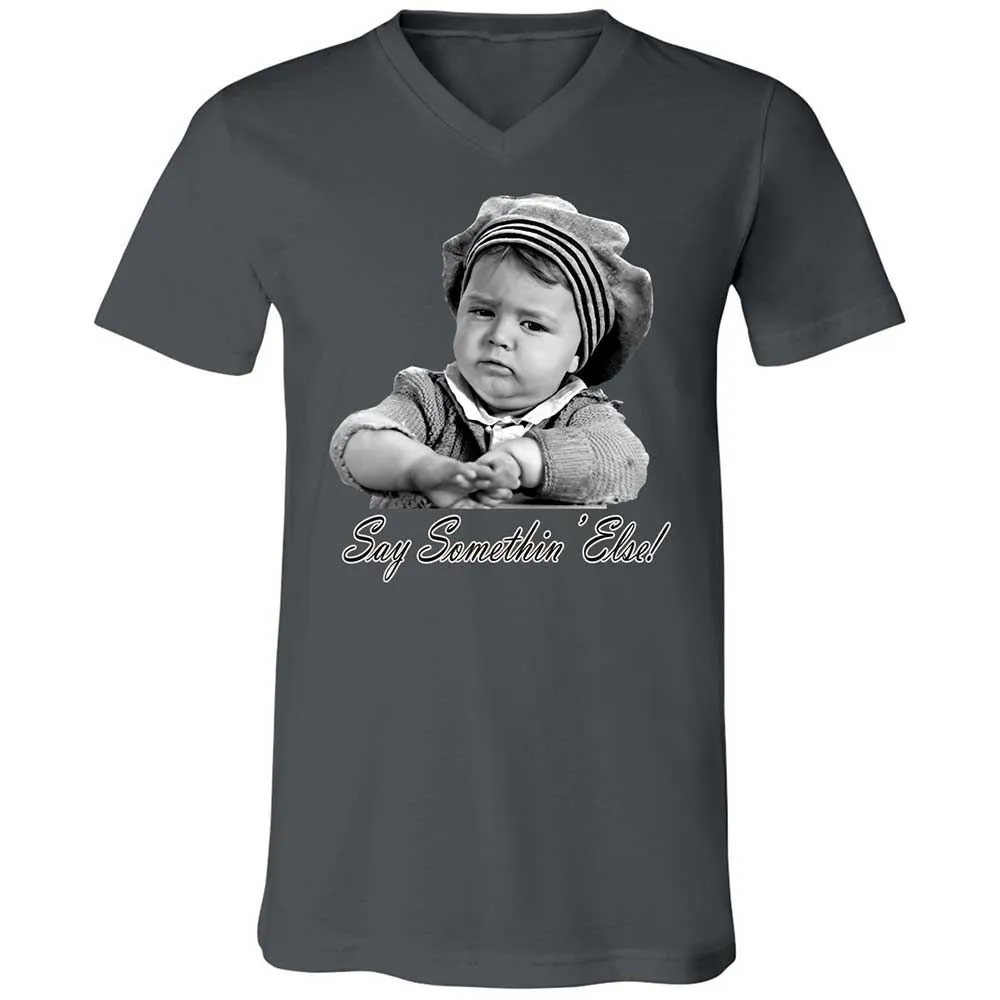 Unisex V-Neck T-Shirt - JNEKELRB - Asphalt - 13