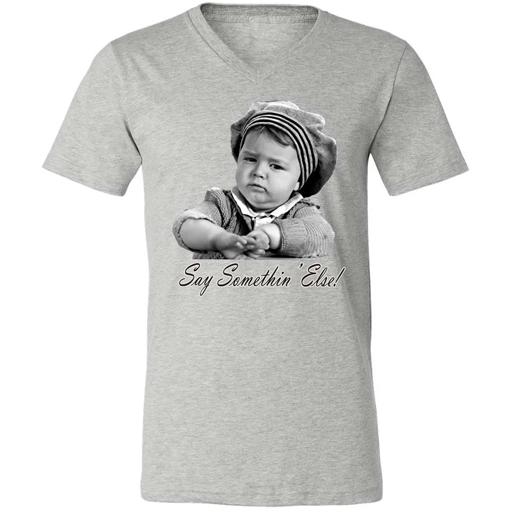 Unisex V-Neck T-Shirt - JNEKELRB - Athletic Heather - 15