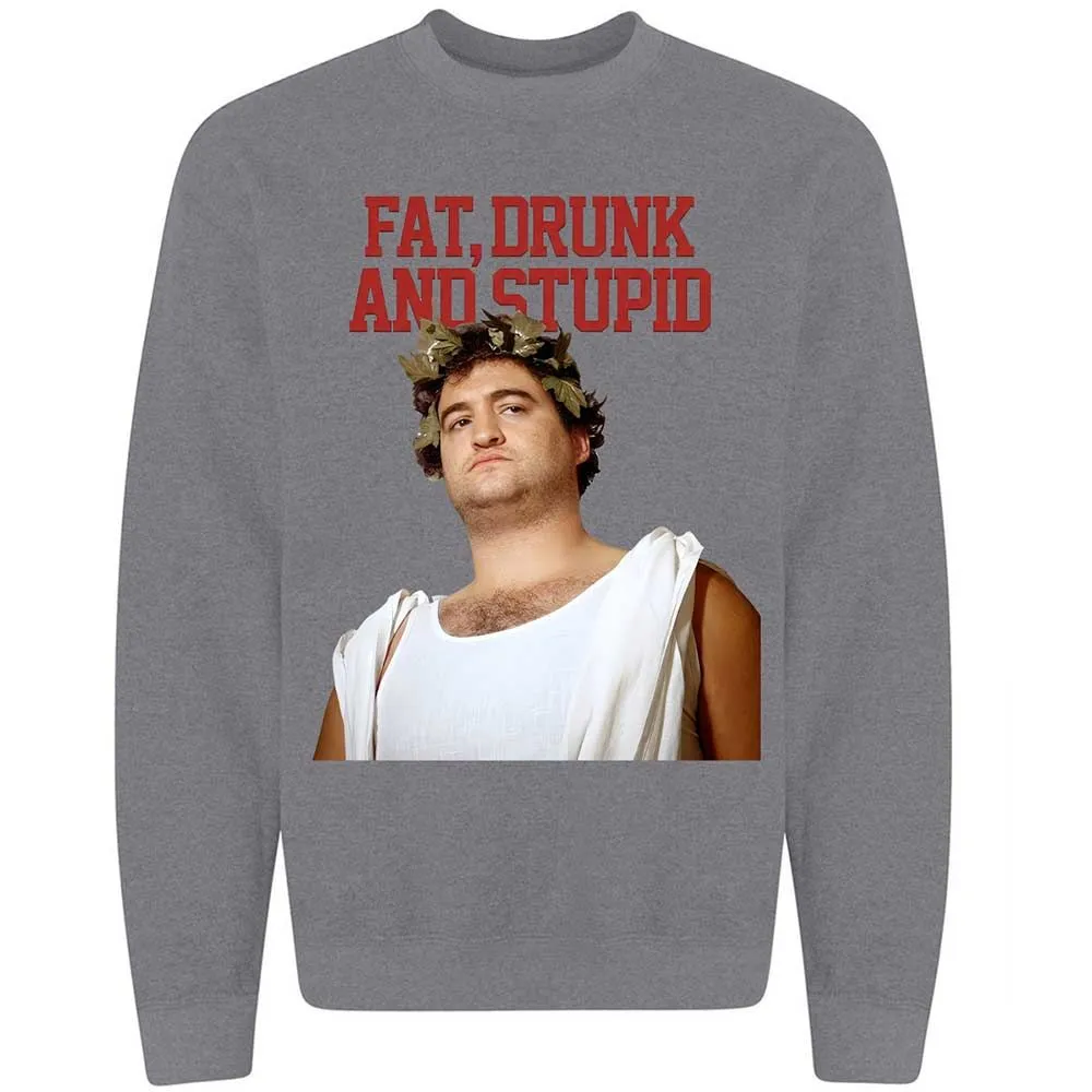 Fat, drunk, and stupid - Graphite Heather - 7
