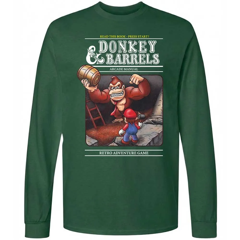 Long Sleeve T-Shirt - CQ2WCYV3 - Forest Green - 4