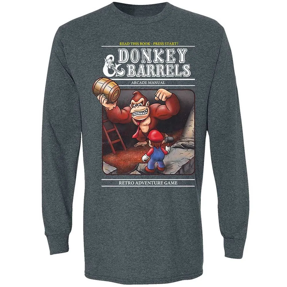 Long Sleeve T-Shirt - CQ2WCYV3 - Dark Heather - 5