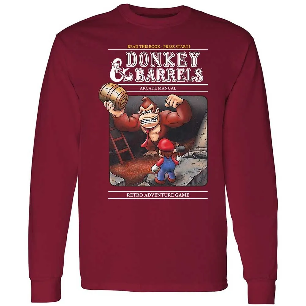 Long Sleeve T-Shirt - CQ2WCYV3 - Cardinal Red - 7