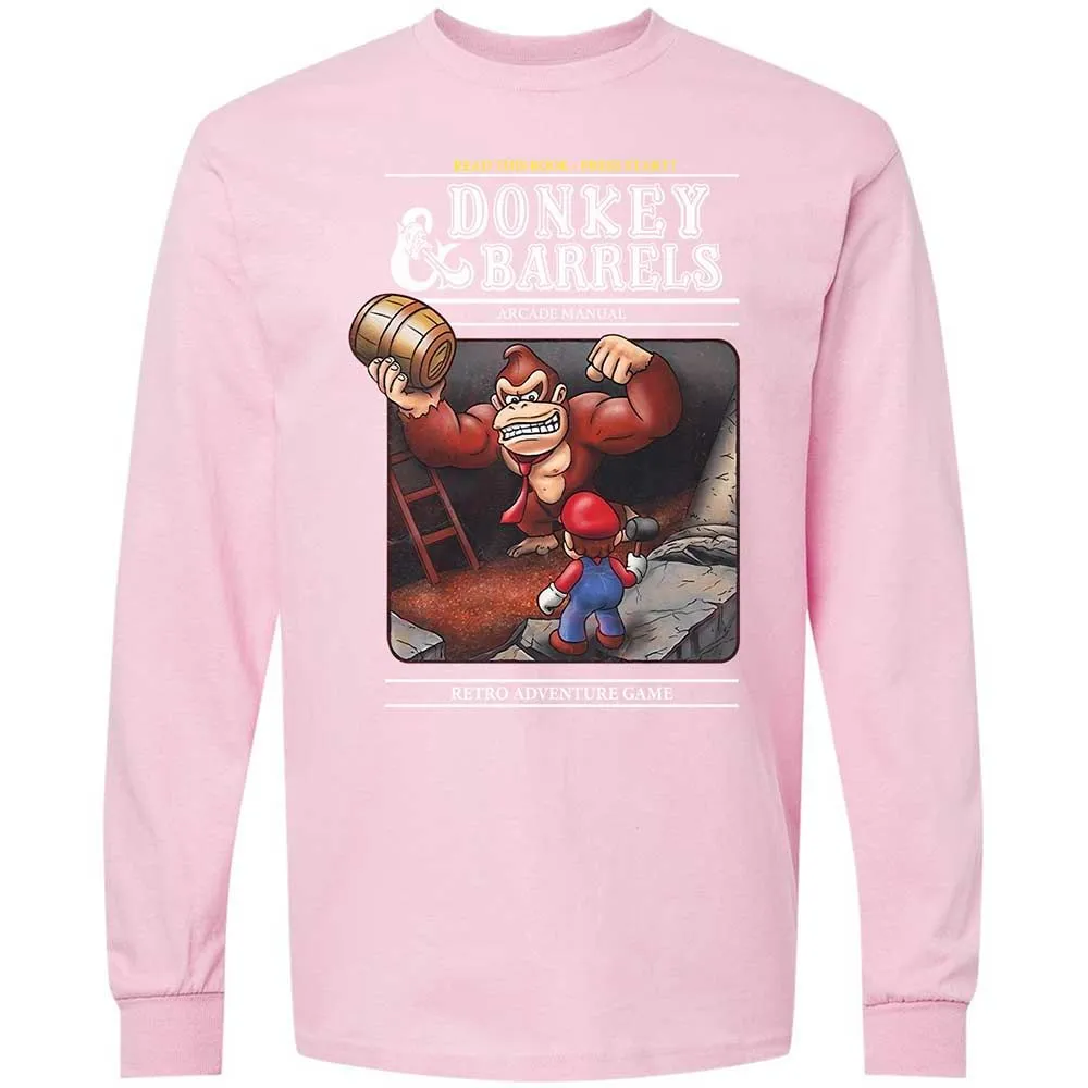 Long Sleeve T-Shirt - CQ2WCYV3 - Light Pink - 16