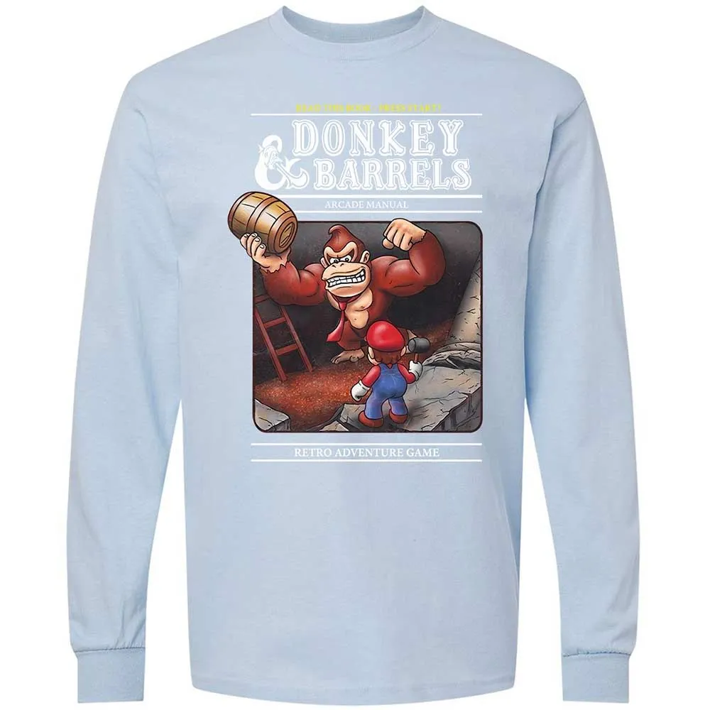 Long Sleeve T-Shirt - CQ2WCYV3 - Light Blue - 18