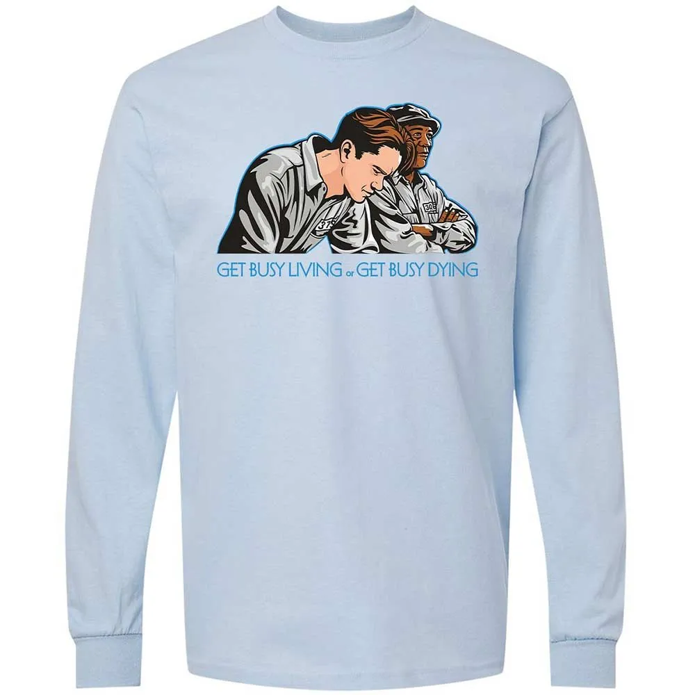 Get Busy Living - Light Blue - 4
