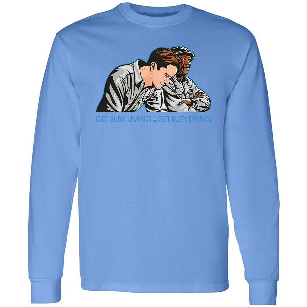 Get Busy Living - Carolina Blue - 5