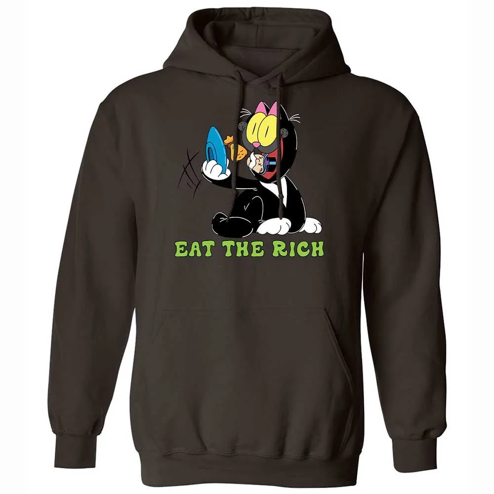 Classic Unisex Hoodie - 923TWFAC - Dark Chocolate - 18