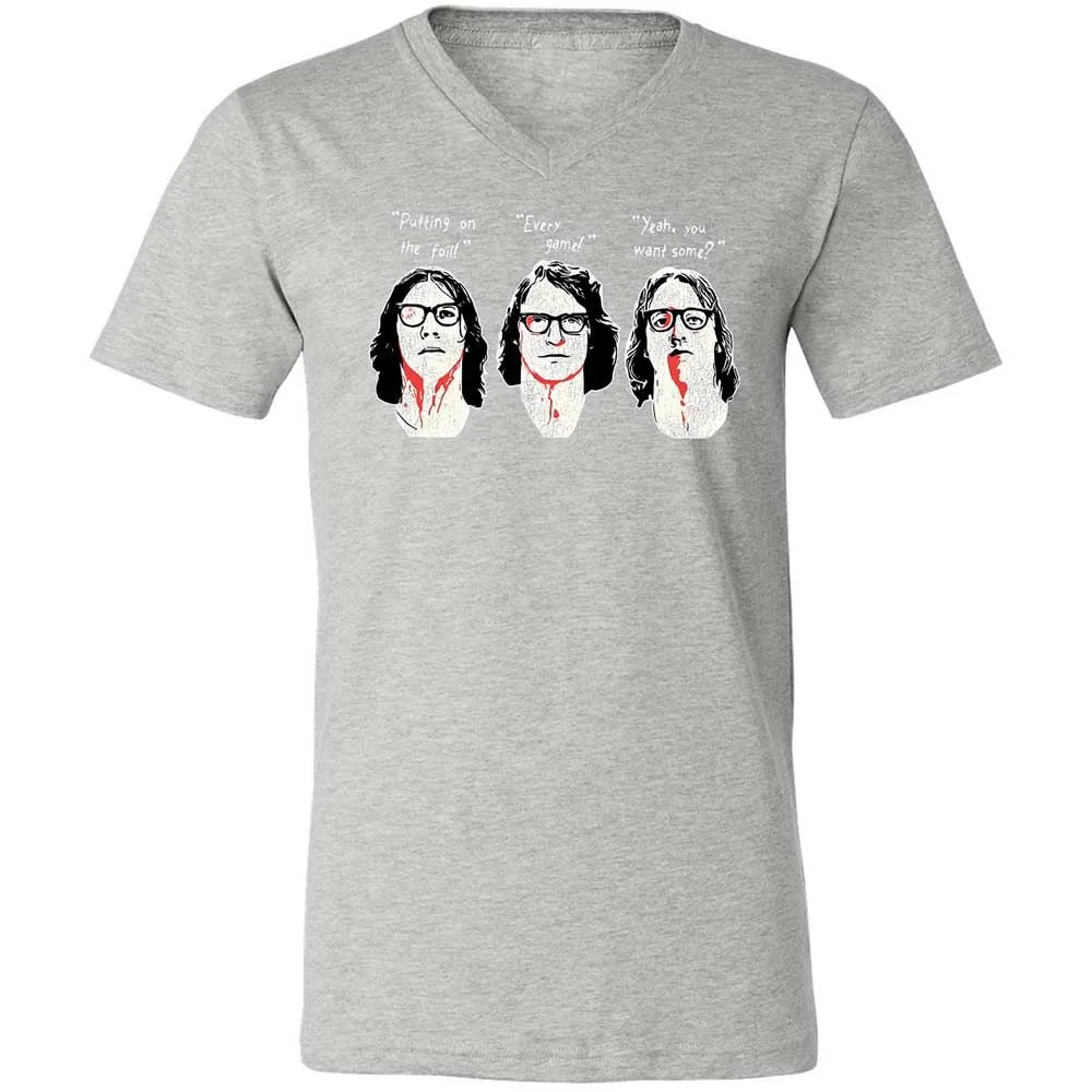 Unisex V-Neck T-Shirt - P4ULPH2Z - Athletic Heather - 15