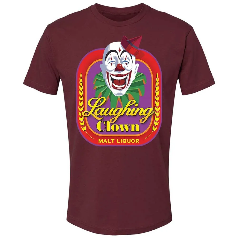 Laughing Clown Malt Liquor - Maroon - 10