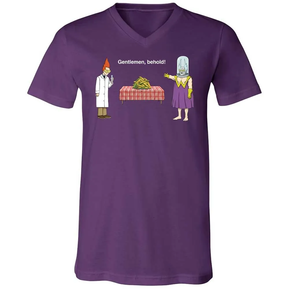 Unisex V-Neck T-Shirt - 98AY116B - Team Purple - 10