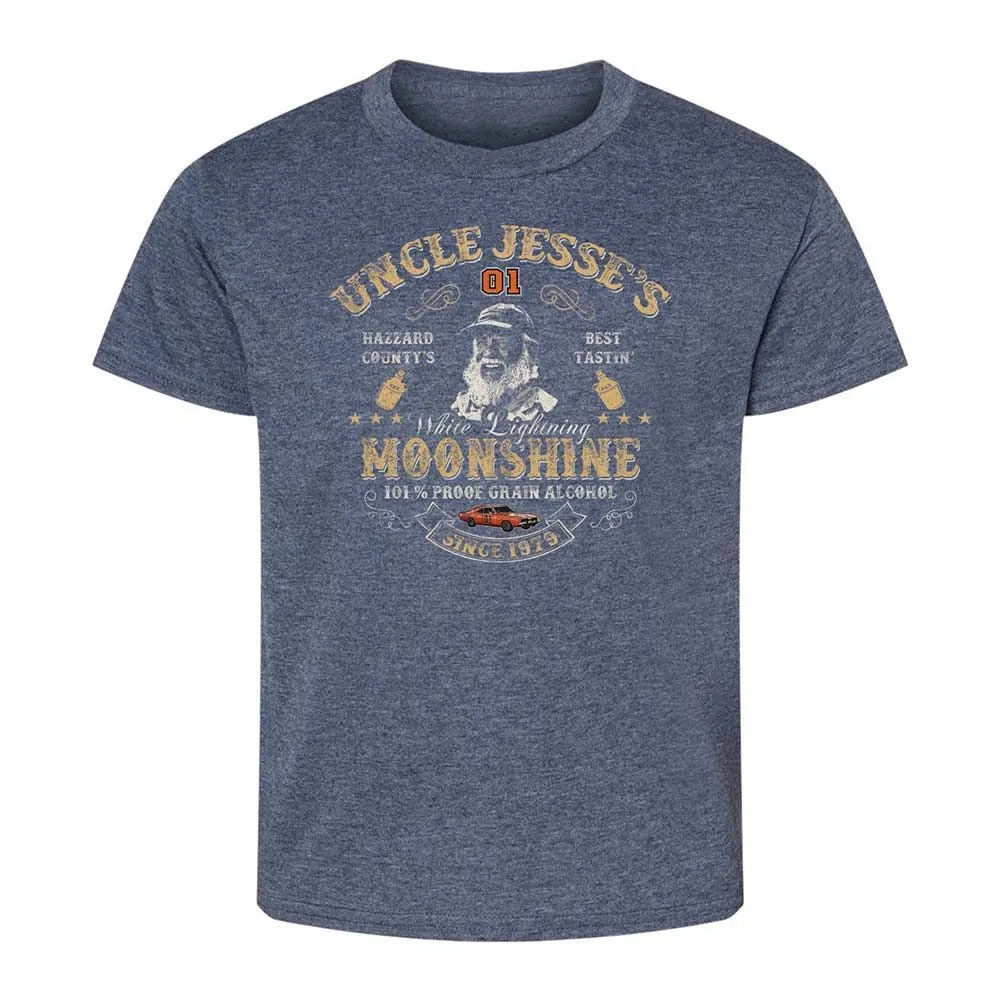 Kids T-Shirt - 8B79RTHW - Heather Navy - 9