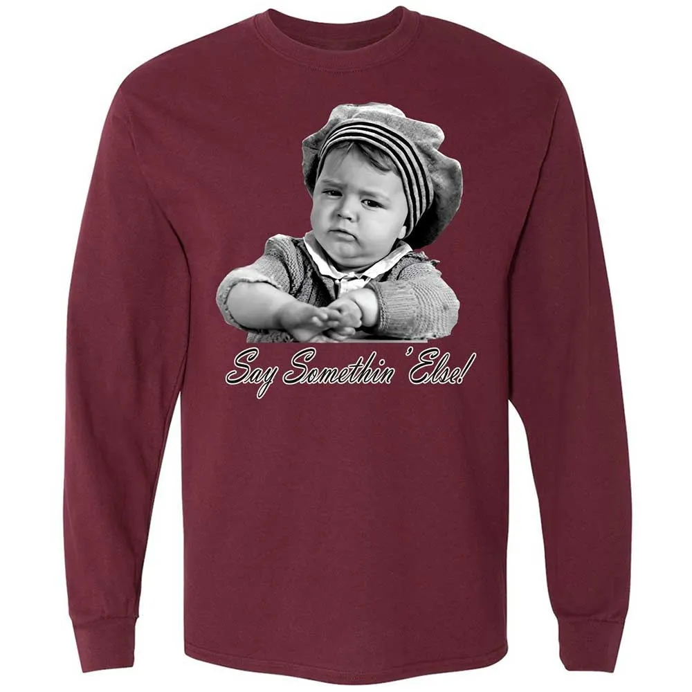 Long Sleeve T-Shirt - VS26YNPS - Maroon - 6