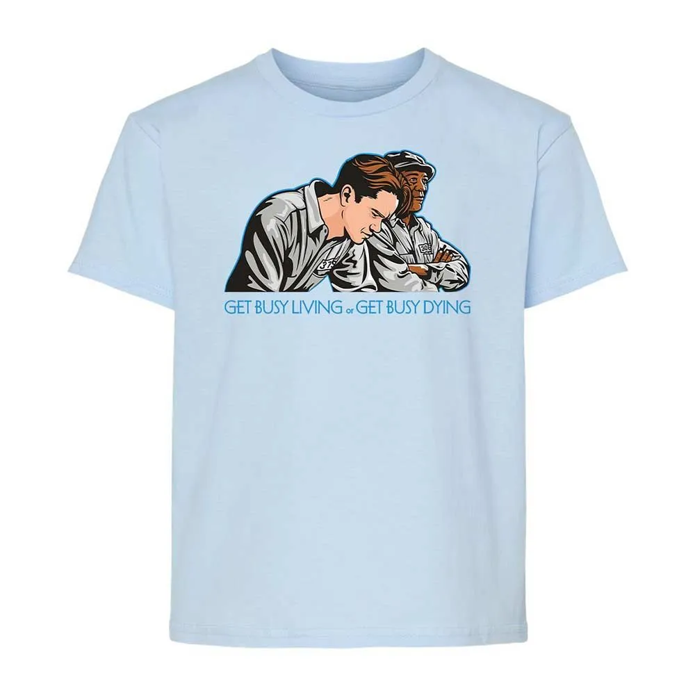 Get Busy Living - Light Blue - 3