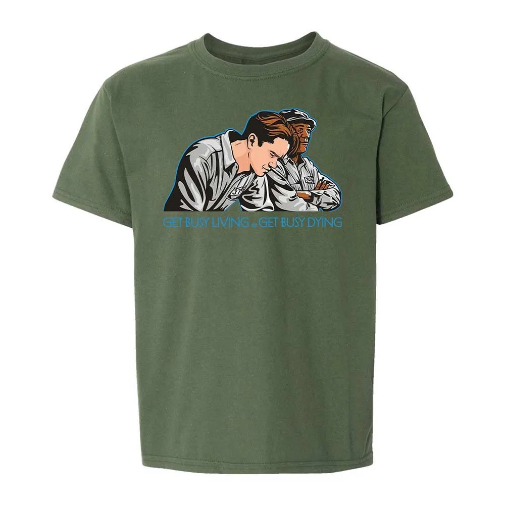 Get Busy Living - Military Green - 20