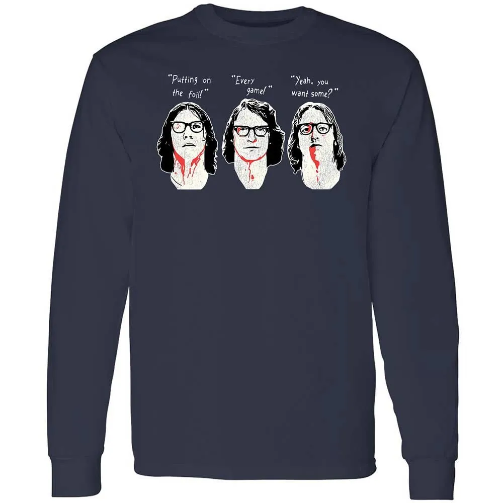 Long Sleeve T-Shirt - 16YE3LHU - Navy - 2