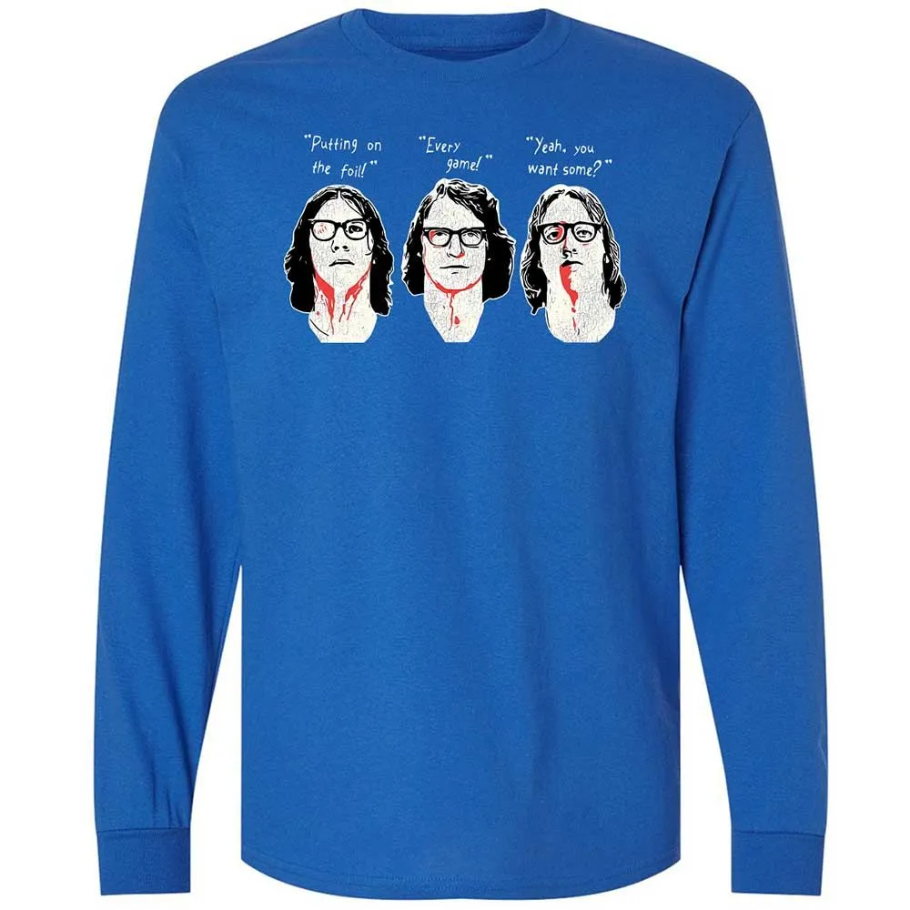 Long Sleeve T-Shirt - 16YE3LHU - Royal - 3