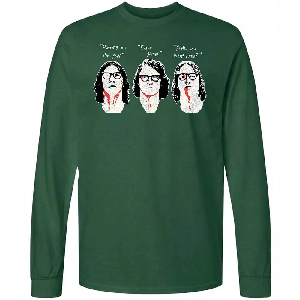 Long Sleeve T-Shirt - 16YE3LHU - Forest Green - 4