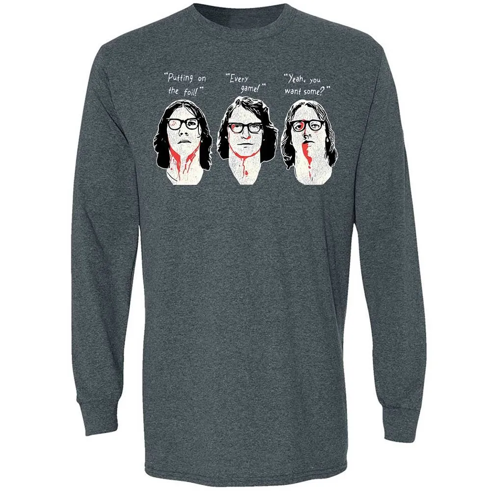 Long Sleeve T-Shirt - 16YE3LHU - Dark Heather - 5