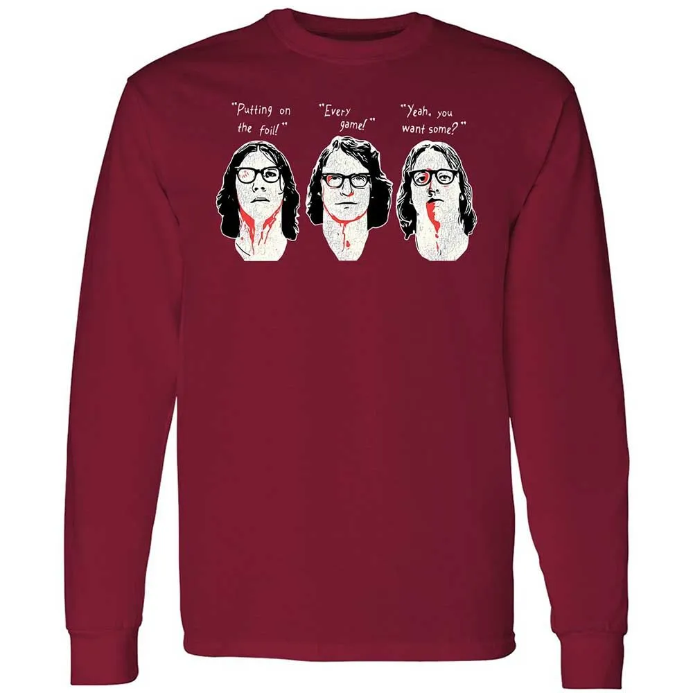Long Sleeve T-Shirt - 16YE3LHU - Cardinal Red - 7
