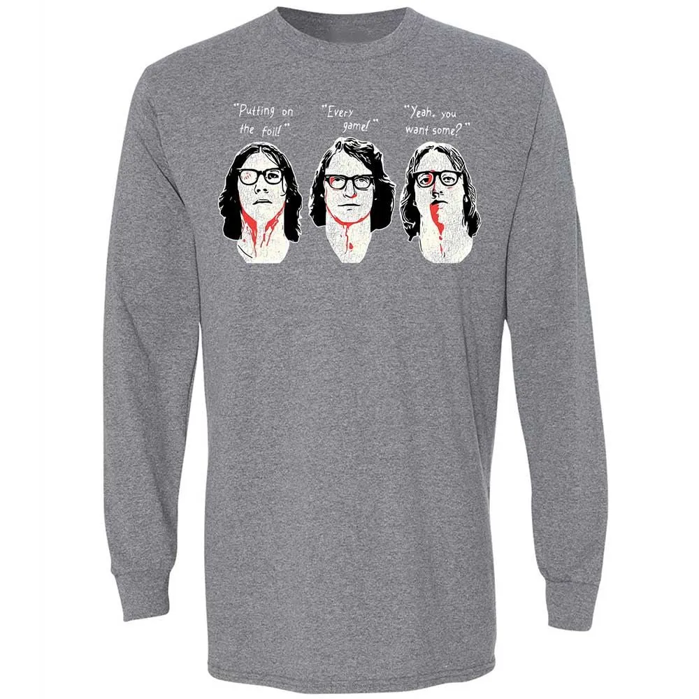 Long Sleeve T-Shirt - 16YE3LHU - Graphite Heather - 8