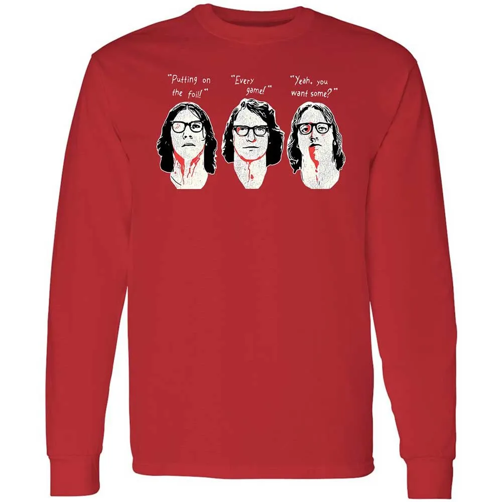 Long Sleeve T-Shirt - 16YE3LHU - Red - 11