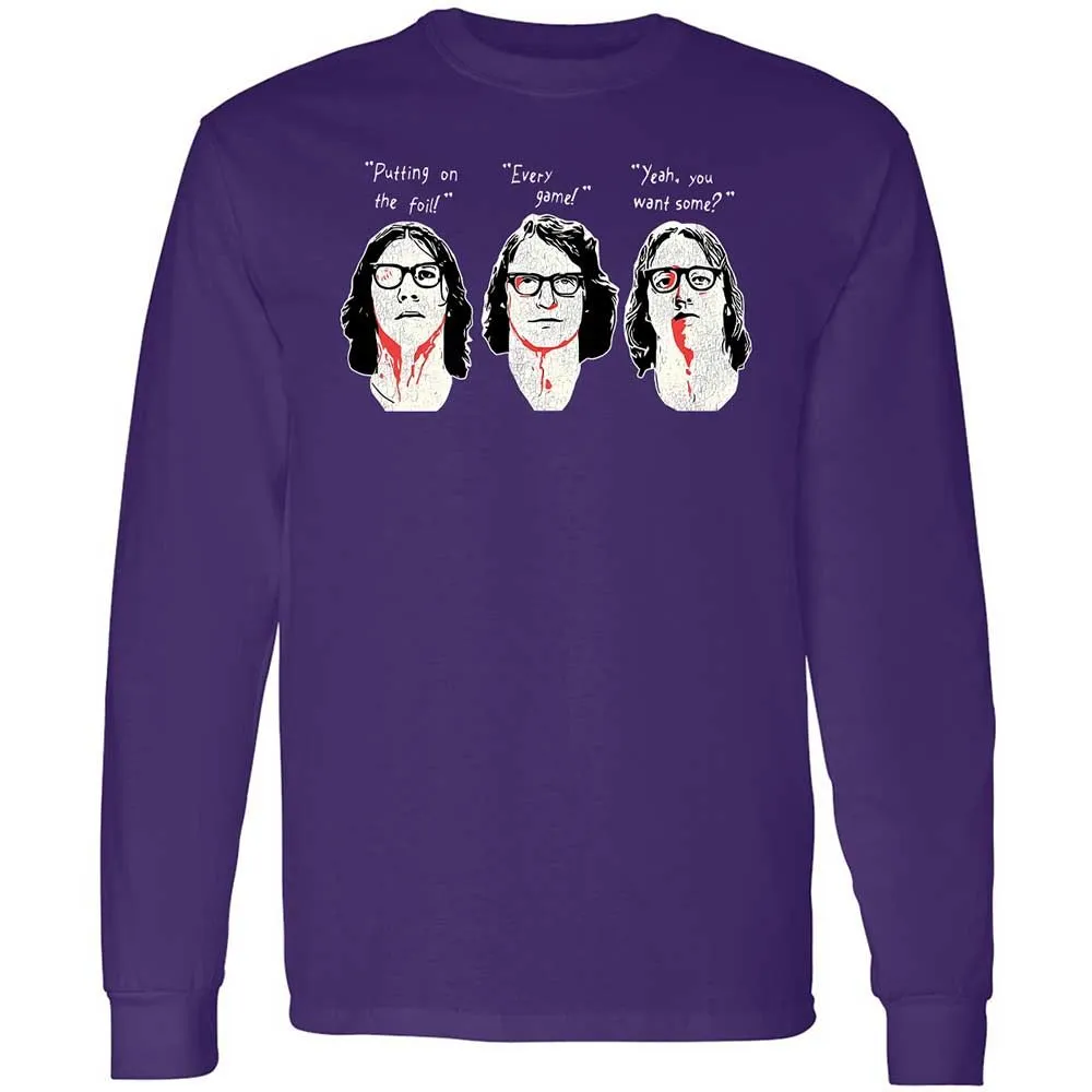 Long Sleeve T-Shirt - 16YE3LHU - Purple - 12